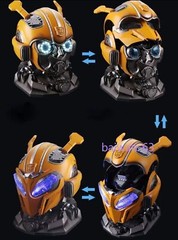 Voice Control Killerbody 1:1 Bumblebee Mask Wearable Helmet Transformer Helmet