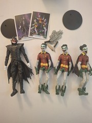 McFarlane Toys DC Batman who Laughs & 3 Robins Of Earth-22 Complete