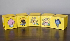 Kakao Friends 5 PCS Mini Figure Apeach Jay-G Muzi & Con Neo – US seller