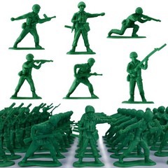 HAPTIME Toys for Boys, Toy Soldiers Set (50 pcs ) , Green Army Men Action Fig…