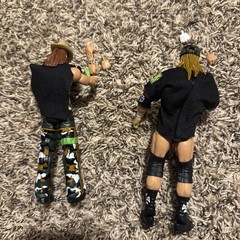 WWE Elite From the Vault Collection 2 Shawn Michaels Triple H DX Ringside loose