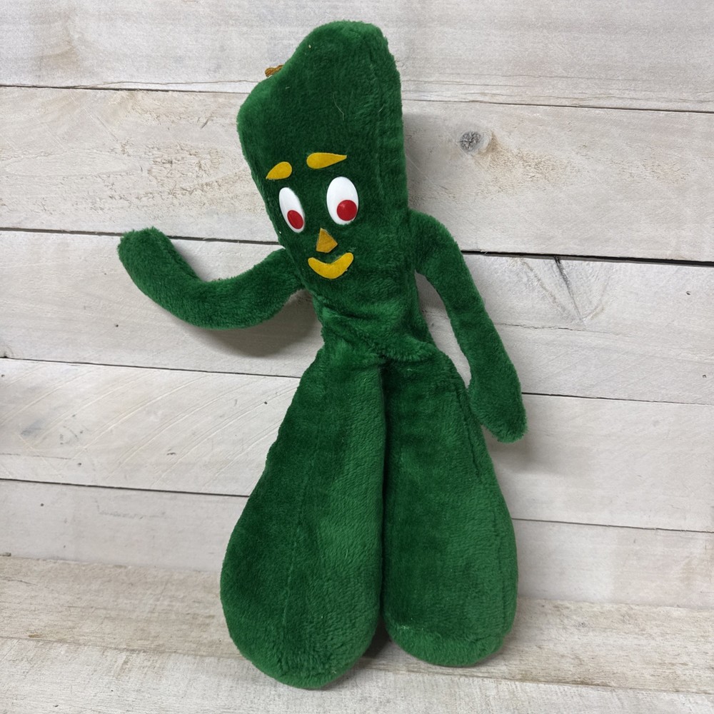 VTG 1988 GUMBY Plush ACE NOVELTY CO 17” Stuffed animal Fast Shipping