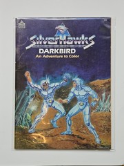 Vintage Silverhawks Darkbird – An Adventure to Color – Coloring Book 1987