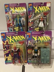 1994 Toy Biz X-Men Lot SILVER SAMURAI SENYAKA BONEBREAKER TREVOR FITZROY MOSC
