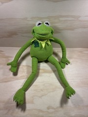 Vintage 1999 Magic Talking Kermit The Frog Sesame Street 30th Anniversary Talks