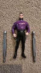 Kenner Batman Returns 1991 BRUCE WAYNE CUSTOM COUPE COMPLETE + Figure Missiles