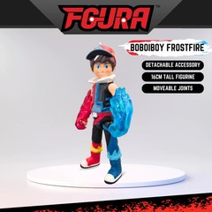BoBoiBoy FGURA Action Figure SOPAN Gentar Frostfire Beliung Standart & Adu Du