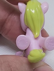 My Little Pony China 1.25″ Figure C-029A Green/Purple Hasbro 2014