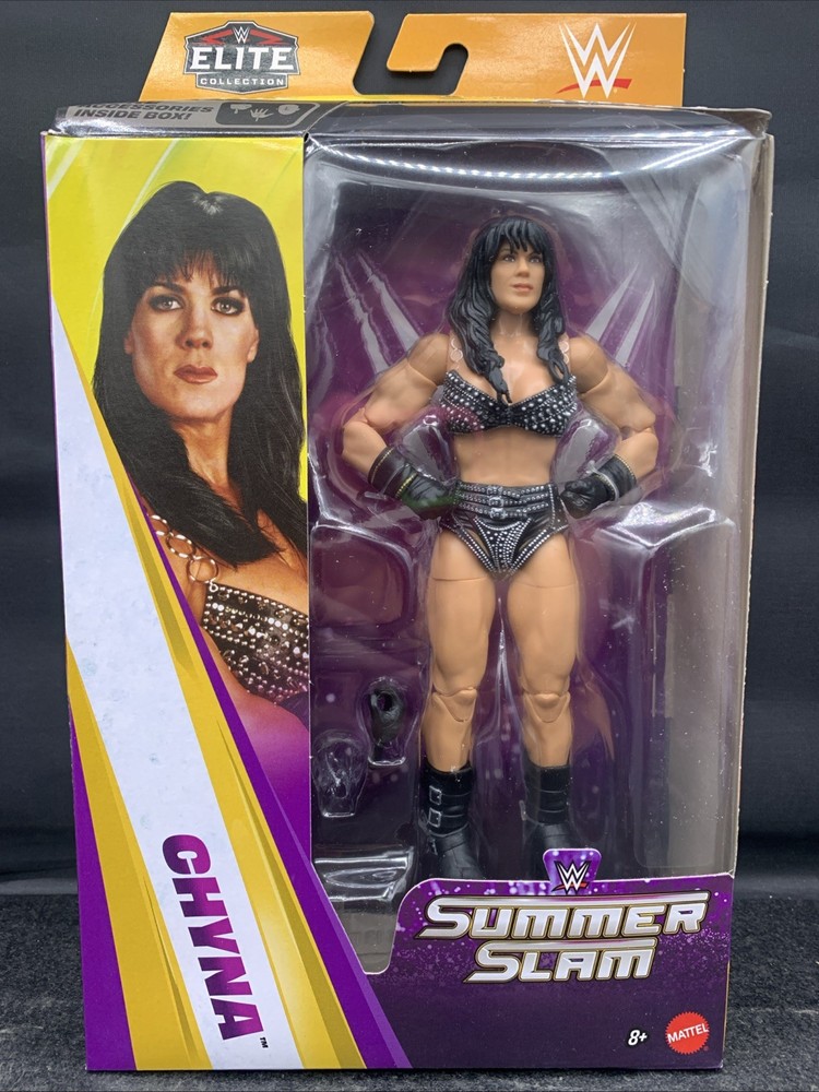 DMG BOX – WWE Elite Collection Chyna Summer Slam Figure BAF Jessie Ventura