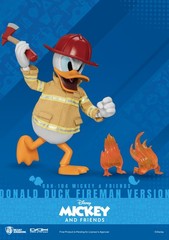 Beast Kingdom Dynamic 8-ction DAH-104 Disney Mickey & Friends Donald Fireman