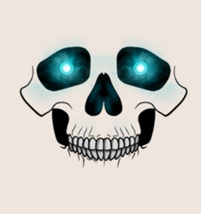 Roblox | Cyan Skeleface Endermoor Skeleton Face WORLDWIDE – Roblox Face Toy Code