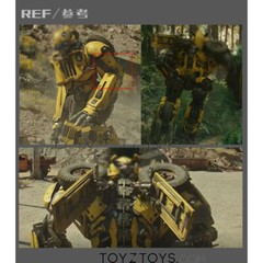 3D DIY Replenish Upgrade Kit For SS57 BEE Flying Wing Backpack / Weapon