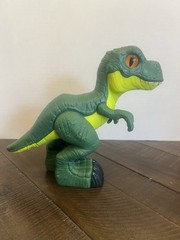 Mattel Jurassic World Tyrannosaurus Rex Plastic Figure Green/Yellow/Black 2020