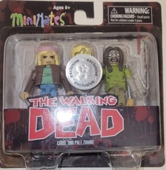 Lot of 4 Double Packs – The Walking Dead Minimates – 2014 Figures Diamond Select