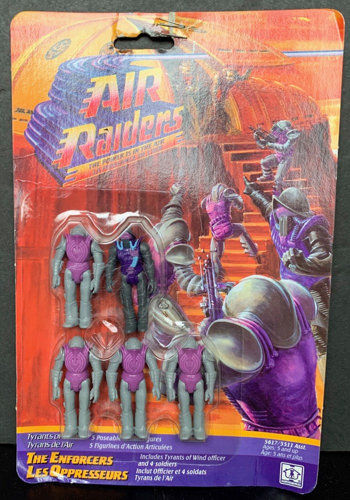 Vintage 1987 Hasbro Air Raiders The Enforcers Tyrants Of The Wind MIP