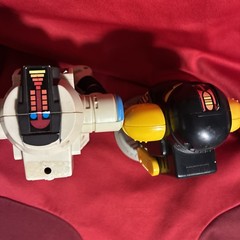 Vintage Robo Force WRECKER & Sentinel Robot 5″ Plastic Action Figure Ideal 1984