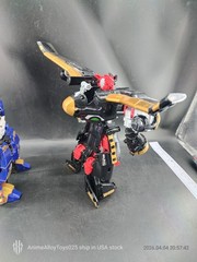 Metal Cardbot Black Hook & Fleta Z Transforming Robot Set USAship