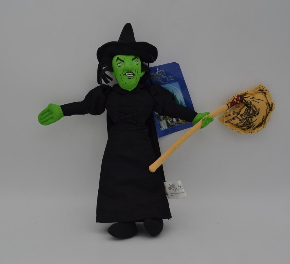 Nanco The Wizard of Oz Wicked Witch of the West Plush Doll 10″ with tag