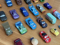 Disney Pixar Cars World Grand Prix Racers Lot Metal Mini Diecast Race Cars Set