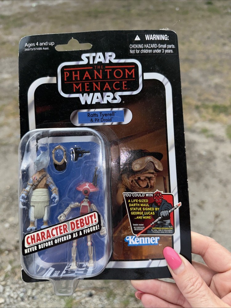 Star Wars Phantom Menace: Ratts Tyerell Pit Droid Figure VC77 2012