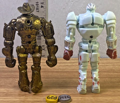 Real Steel and Bigfoot Toy, Collection of 4 -GDJ-P-1060