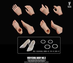 VERYCOOL VCD-03 1/6 Fullness Body Platinum Silicone Seamless figure PHICEN ❶USA❶