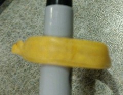 1960’s-70’s Marx Johnny West Geronimo Yellow Headband Stained all around #1