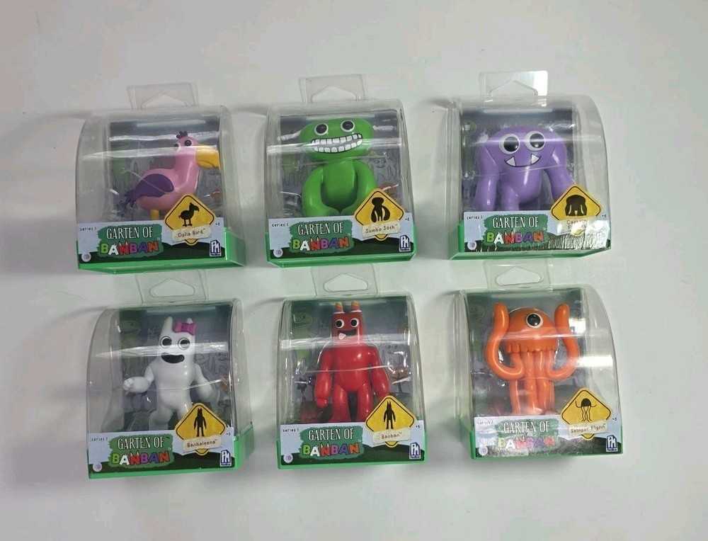 Garten of Banban PhatMojo Figure Entire Set of 6 New Sealed Collectibles