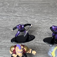 Jada Toys Nano Metalfigs Teenage Mutant Ninja Turtles Lot Of 17 TMNT Light Wear