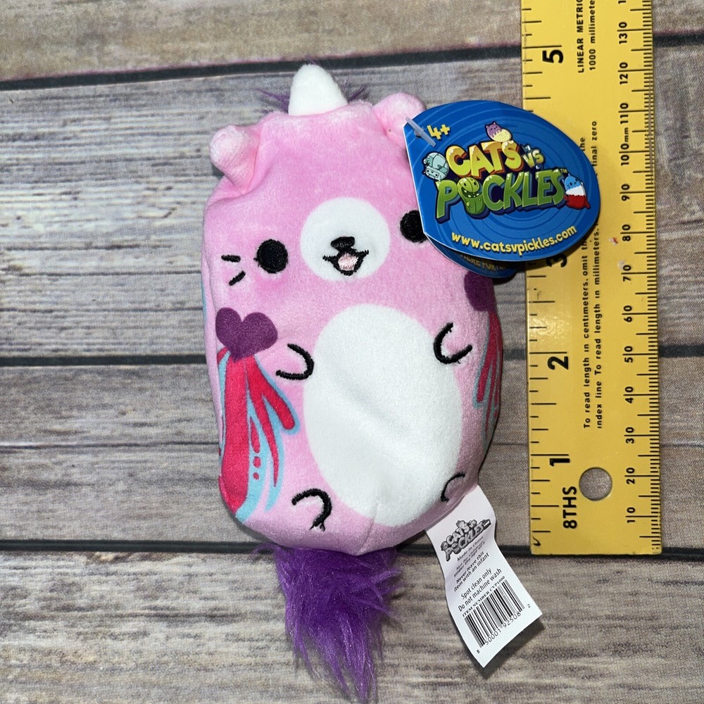 Cepia CATS VS PICKLES 4″ Bean Bag #164 Plush Soft Twinkle Starlight uni-cat-pony