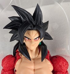 Kong Studios K012 Goku Black Red Super Saiyan 4 Dragon Ball Z SSJ4 SH Figuarts