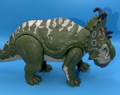 Jurassic World Lot Of 3 Dinosaurs. Sinoceratops, Triceratops, Abelisaurus.