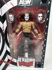2024 AEW Jazwares Chris Jericho Hausen Wrestling Figures Ringside WWE Danhausen