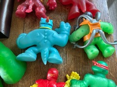 Lot of 10 Vintage Heroes of Goo Jit Zu Figures Moose Toys