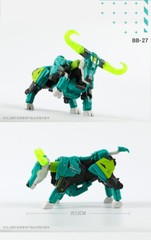 52TOYS BEASTBOX BB-27 TOXICHORN Bull Figure Cube Decompression Toy Magic Square