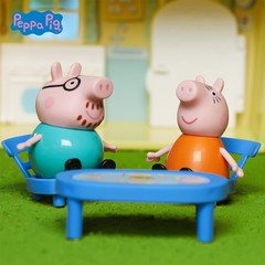 Peppa Pig Family Home Playset With 4 Figures and Car