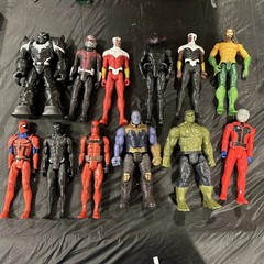 Lot of 12 Marvel Avengers Titan Hero Series 12” Action Figures Bundle Comic