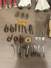 2008 Hasbro Indiana Jones 33 Figure Lot Cairo Swordsmen Sallah Marion