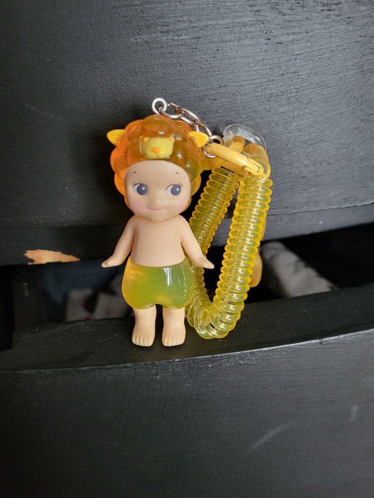 Orange Sheep From 2023 Candy Store Keychain Sonny Angel Limited Series