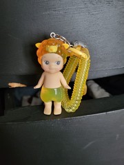 Orange Sheep From 2023 Candy Store Keychain Sonny Angel Limited Series