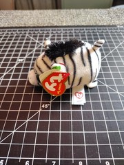 Ty Beanie Babies Zilla, Zebra 3″ 8cm Stackable Teeny new rare