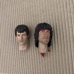 *PICK 1* 1/6 12″ Sylvester Stallone Rambo Rocky Hot Toys Head For Action Figure