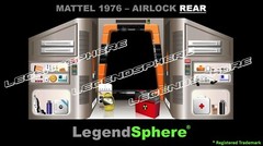 Airlock – Command/Engine Module Bulkheads | 1976 Mattel Space 1999 Eagle