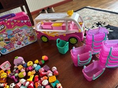 Shopkins Mixed Lot, So Cool Fridge, Make Up Spot, Tins, & Scoops Ice Cream Truck
