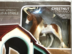 NEW Factory Sealed / ROYAL BREEDS (RB) CHESTNUT TOBIANO HORSE ~ BUILD A STABLE