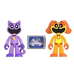 Poppy Playtime Smiling Critters Catnap and Dogday Offically Licensed Figures