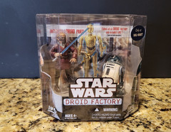 Jedi Master Plo Koon & R4-F5 1 of 6 STAR WARS Walmart Droid Factory NEW Sealed