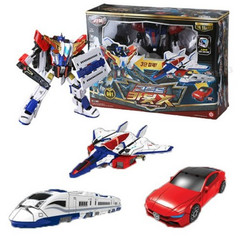 Choirock Hello Carbot The Braves GRAND CARBOT X Robot Train figure X-Cube Pack