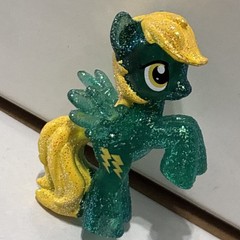 My Little Pony 5 pc Set Pegasus Transparent And Sparkle 2” Rainbow Dash + More