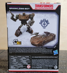 Transformers War for Cybertron Netflix Sparkless Bot deluxe-scale figure